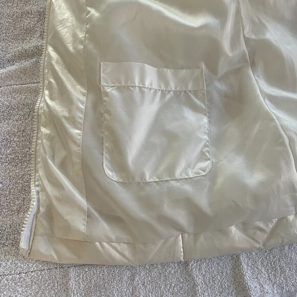White Guess coat with or without belt - size L - Picture 10 of 15